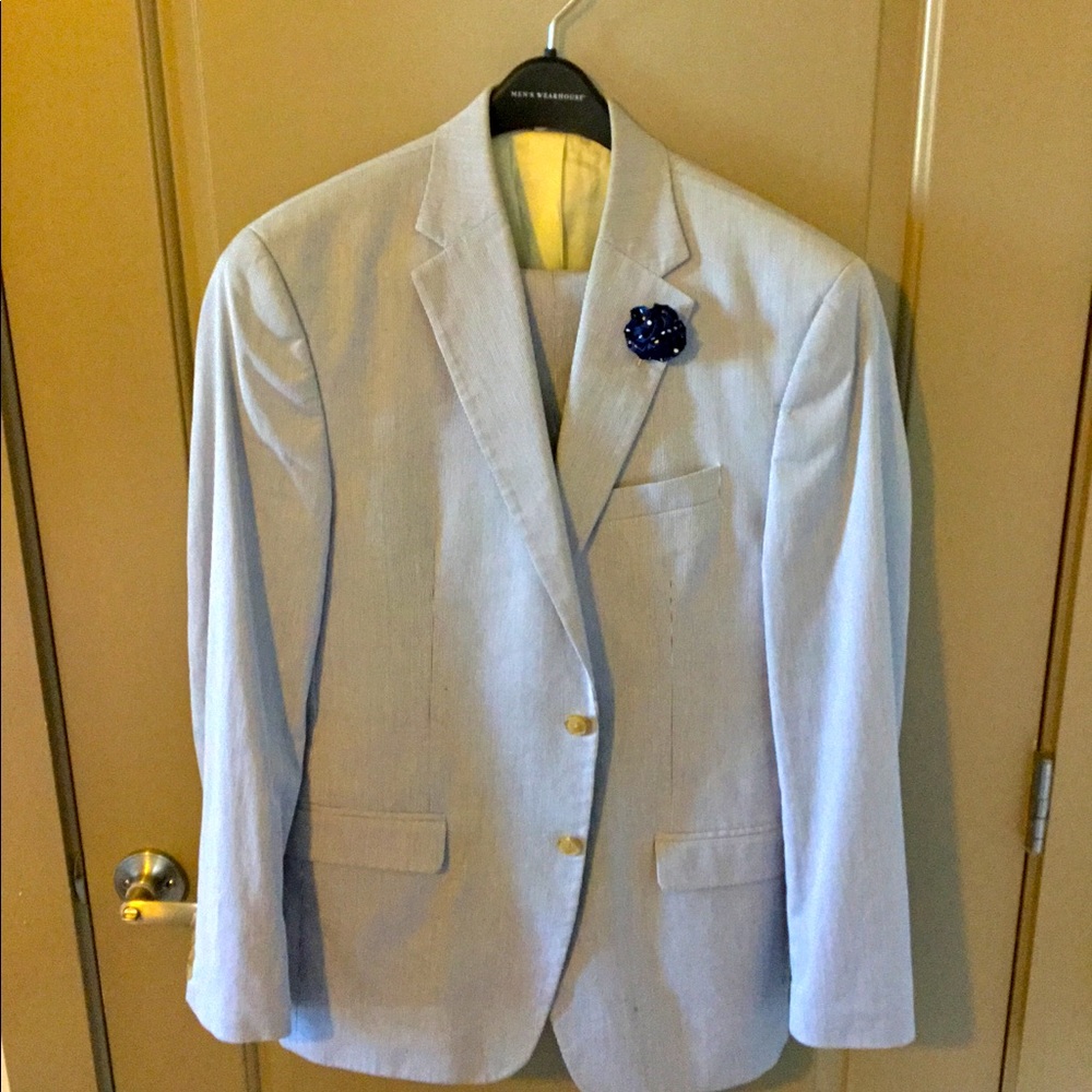 Ralph Lauren Seersucker Suit